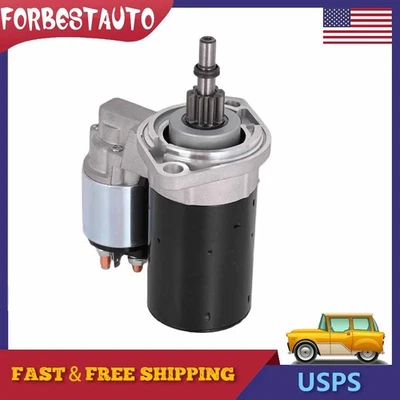 Starter Motor for Porsche 914 Volkswagen Beetle Combi 1.1kW 12 Volt CCW 9 Teeth - Image 1 of 4