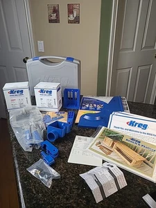 Kreg Jig K4 Master System Clamp 1000 Screws Drill Bits Accessories Manuals NEW - Picture 1 of 18