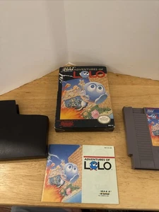 Adventures of Lolo (Nintendo Entertainment System, 1989) Complete - Picture 1 of 8