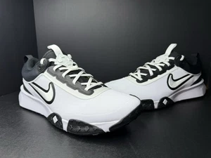 Zapatos de béisbol Nike Air Diamond Turf botines para hombre talla 13 blanco universitario FN7454-102 - Imagen 1 de 18
