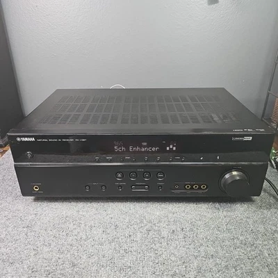 Yamaha RX-V367 Natural Sound AV Receiver HDMI Cinema DSP Home Theater Black - Image 1 of 4