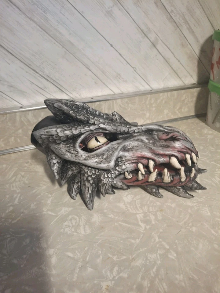Zagone Studios DRAGON FACE Mask by B.Y. (Bill Ystrom) Elastic Harness USA - Image 1 of 4