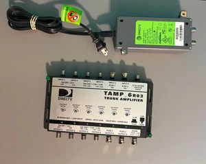 Satelitte TAMP 6 R03 TRUNK TAMP6-T12 VERSTÄRKER 6 Eingänge mit Pi29 Netzteil - Bild 1 von 1