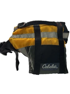 CABELA'S Schwimmweste für Hunde Schwimmweste, gelb, grau & schwarz - Größe XS - Bild 1 von 4