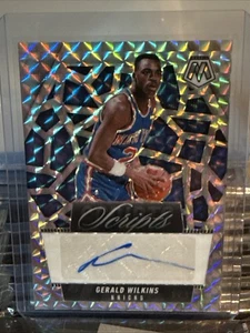 2024-25 Panini Mosaic “Scripts”, #MS-GWN, GERALD WILKINS Auto, New York Knicks - Picture 1 of 3