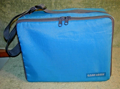 CaseLogic - хранение компакт-дисков - пластик внутри вмещает 30 компакт-дисков - бирюзовый синий - Изображение 1 из 4