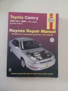 Manual de reparación automotriz Toyota Camry: modelos Camry y Avalon 1992-1996 - Imagen 1 de 3