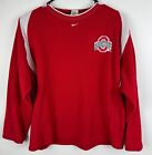 Ohio State Buckeyes Medium Crewneck Nike Red Medium Pullover Sweater Sweatshirt