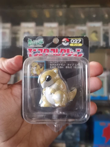 Pokemon Figure TOMY Monster Collection SANDSHREW 027 Pocket Monster RARE BNIB Cover