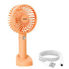 Portable Mini Hand-Held Small 3 Speed Cooler Cooling USB Rechargeable Desk Fan