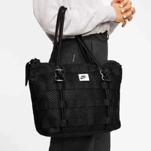 Nike AF1 Air Tote Bag Black Size OSFA BNWT CU2607 010 WOMEN’S - Picture 1 of 6