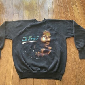 Vintage Rare 80s Jimi Hendrix Sweatshirt 1986 XL 46 Signal Made In USA - Picture 1 of 7
