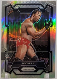 🔥2024 Panini Prizm WWE - Silver Prizm #160 Booker T🔥 - Picture 1 of 2