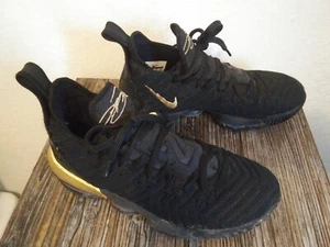 Men's Nike Lebron 16 XVI I'm King Black Gold Sneaker BQ5989-007 Size 8 - Picture 1 of 11