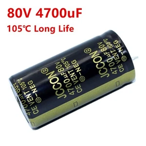 Condensador electrolítico 2 pines 4700uF 4700mfd 80V 25*50 - Imagen 1 de 5
