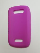 Hot Pink Case Gel Silicone Cover For Blackberry Curve 8900