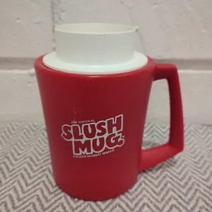Vintage Glacierware The Original SLUSH MUG Frozen Desert Maker Insulated Red USA - Picture 1 of 5