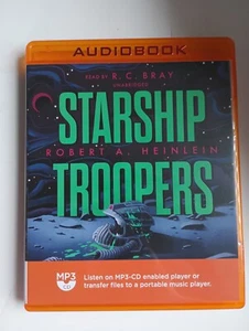Starship Troopers Hörbuch von Robert A. Heinlein 1 Disc physische Kopie selten - Bild 1 von 7