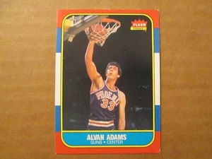 1986 Fleer Premier Basketball Alvan Adams Phoenix Suns - Picture 1 of 1