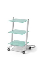 Cart mit drei Glasböden