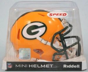 GREEN BAY PACKERS NFL RIDDELL MINI SPEED HELMET - Picture 1 of 4
