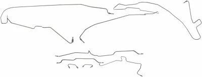 Kit de línea hidráulica de freno para Jeep Wrangler 1997-2002 Dorman sin ABS 231BU89 Foto 1 de 3