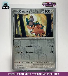 Cufant 041/064 Holograma Inverso Pokemon Juego de Cartas Coleccionables: Fábula Cubierta COMO NUEVO ENVIADO HOY - Imagen 1 de 2