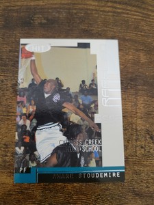 2002-03 SAGE Hit - Rarefied Silver #R36 Amare Stoudemire (RC)
