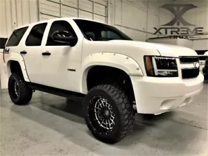 Paintable Black 07-14 Chevrolet Tahoe Pocket Rivet Bolt Fender Flares Set - Picture 1 of 9