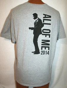 T-shirt JOHN LEGEND 2014 All Of Me Concert Tour SOLO PERSONALE XL Upstaging - Foto 1 di 2