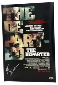 MARTIN SCORSESE SIGNIERT 12X18 FOTO DAS VERSTORBENE AUTHENTISCHE AUTOGRAMM BECKETT - Bild 1 von 1