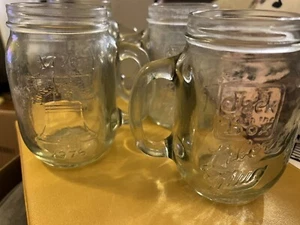 Konvolut 4 Einmachglas Becher Jack In The Box 1976 Bicentennial Liberty - Bild 1 von 4