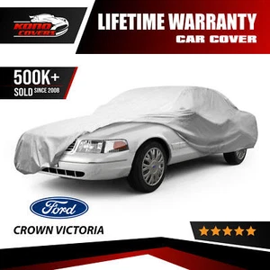 Ford Crown Victoria 4 Layer Car Cover Fit Outdoor Water Proof Rain Snow Sun Dust - Foto 1 di 11