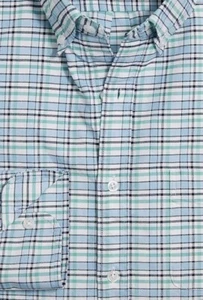 NUEVA J Crew Flex Oxford Clásica Talla M Camisa Abotonada Manga Larga A Cuadros - Imagen 1 de 6