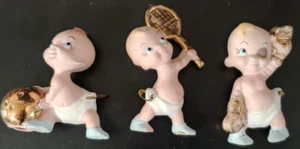 Vintage Freeman McFarlin Diaper Babies Sports - Boxing, Tennis and Bowling - Picture 1 of 5