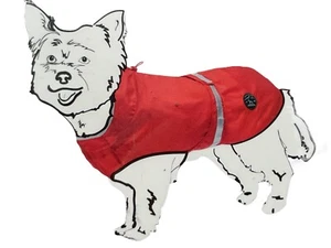 Hunter Hunde-Regenmantel Uppsala Rot 45cm - Bild 1 von 3