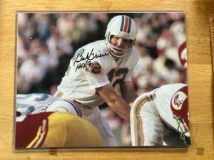 Bob Griese signed Miami Dolphins 11 x 14 Foto - HOFer - 6x Pro Bowler - Bild 1 von 1