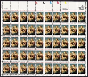Scott #2063 Madonna (Raphael) Sheet of 50 Stamps - MNH P#12111 UL - Picture 1 of 1