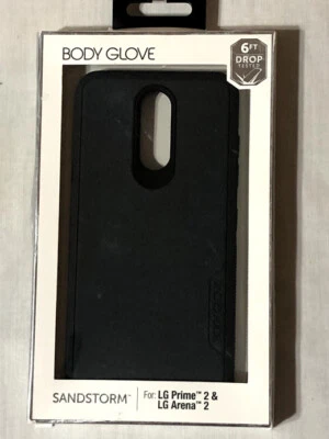 Body Glove Sandstorm Case For LG Prime 2/LG Arena 2 Phone Gray C-4 - Image 1 of 3