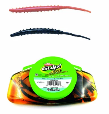 Berkley Gulp! Alive Arenicola, Wattwurm in 2 Farben, Länge 10cm, 18 Stück - Bild 1 von 2