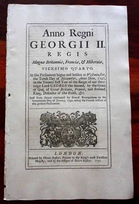 NORFOLK - Georgian Legal/Law Act (1751) Thetford to Brandon River Navigation - Image 1 of 3