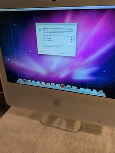 Vintage Apple iMac 17", All In One Desk Top Computer, Keyboard, Mouse - Picture 1 of 16
