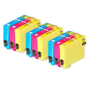 9 C/M/Y Ink Cartridges XL to replace Epson T1301 T1302 T1304 (T1306) non-OEM - Picture 1 of 5