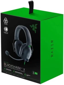 Razer BlackShark V2 X Gaming Headset Virtual 7.1 3.5mm Multi-Plattform Black - Photo 1/3
