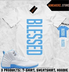 Maglietta Match AJ 12 Melo 2025 Denver Nuggets Sneaker Matching Tee VERTBLS Blessed - Foto 1 di 4