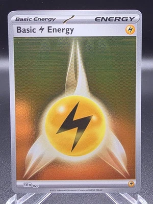 Pokemon TCG - Electric Energy 020 (Horizontal Holo) - Black Bolt & White Flare - Image 1 of 2