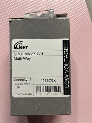 ACUITY Sensor Switch - SPODMA 3X WH - Multi-Way Dimming