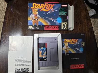 Star Fox SNES Super Nintendo Complete CIB Authentic! Tested! - Image 1 of 2