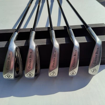 5X Golden Bear Ladies AccuForce Iron Soft Flex Steel Tungsten RH Golf Club Set - Image 1 of 4