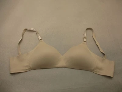 38B Warners Womens Beige Lined Wireless Opaque Back Closure Demi Bra 10U - Image 1 of 4